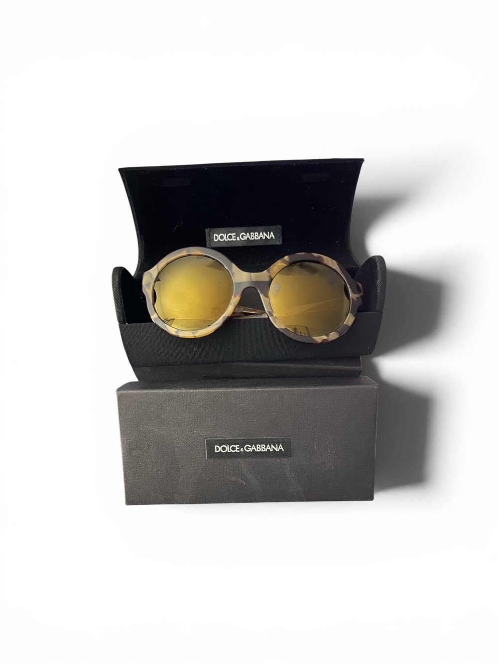 Pristine  Dolce Gabbana tortoise, shell frame, sunglasses full inclusion